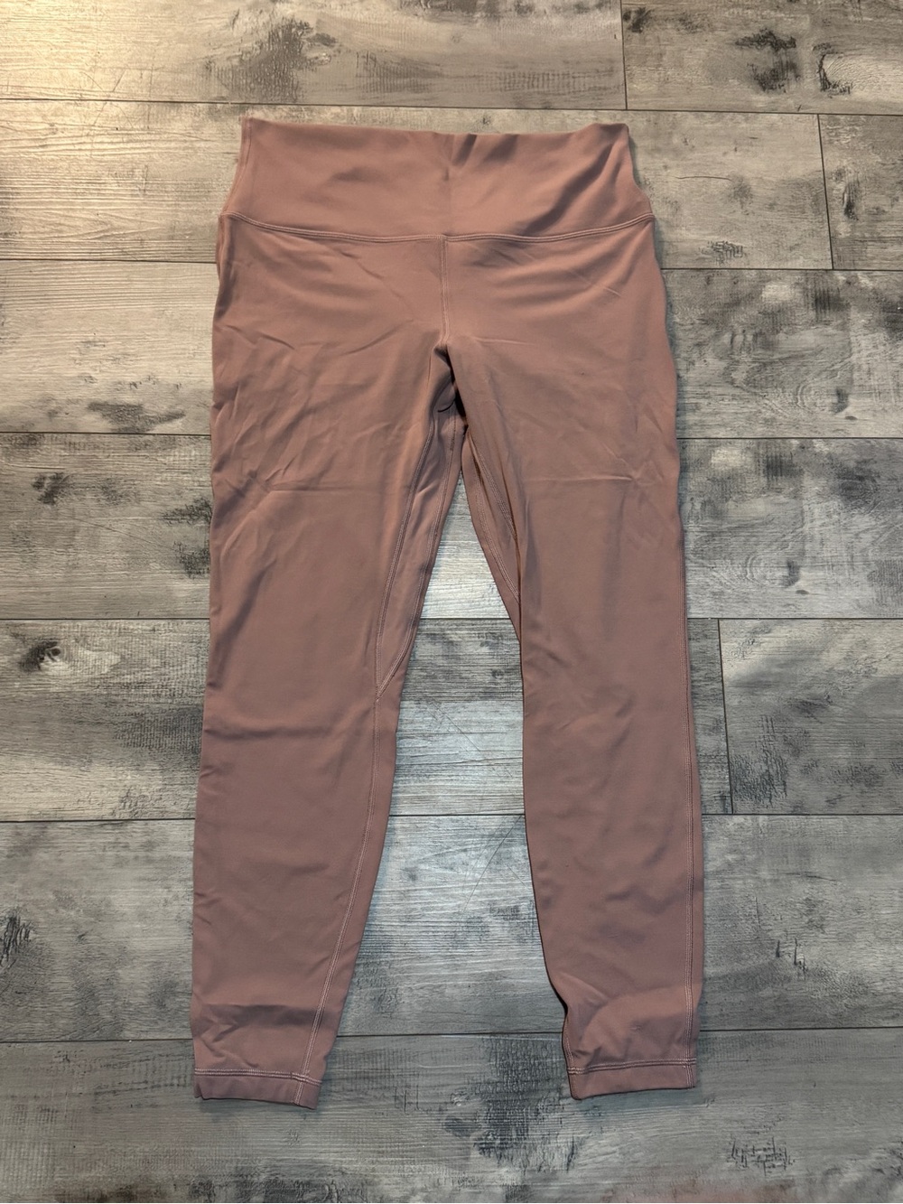 Lululemon Athletica High-Waist Blush Pink Leggings, Size 14